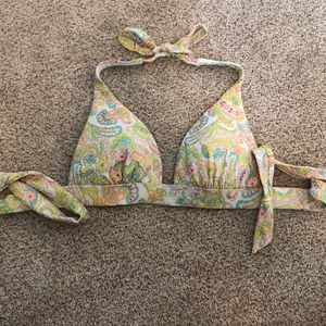 Colorful Victoria Secret bathing suit top